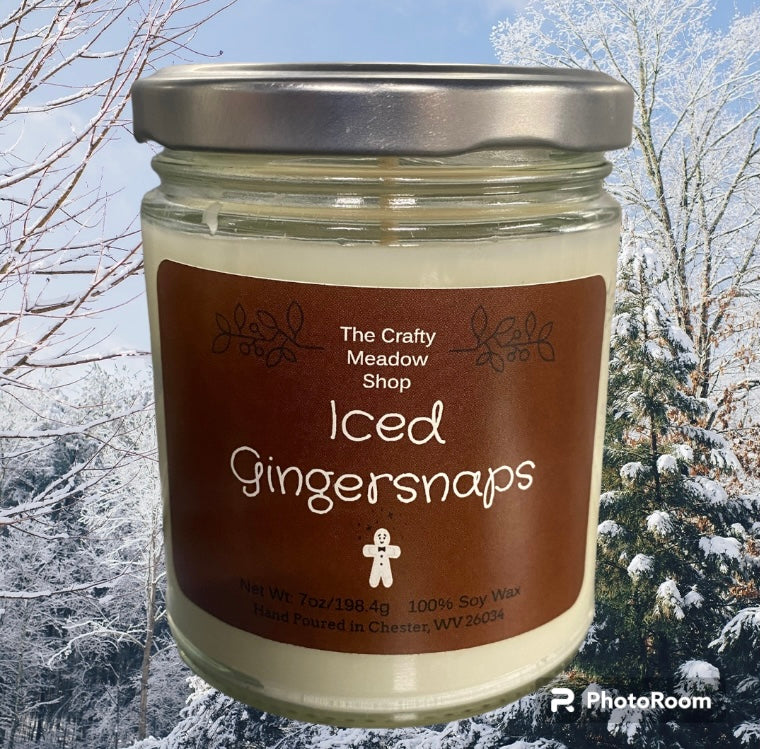 Iced Gingersnaps Candle 7oz