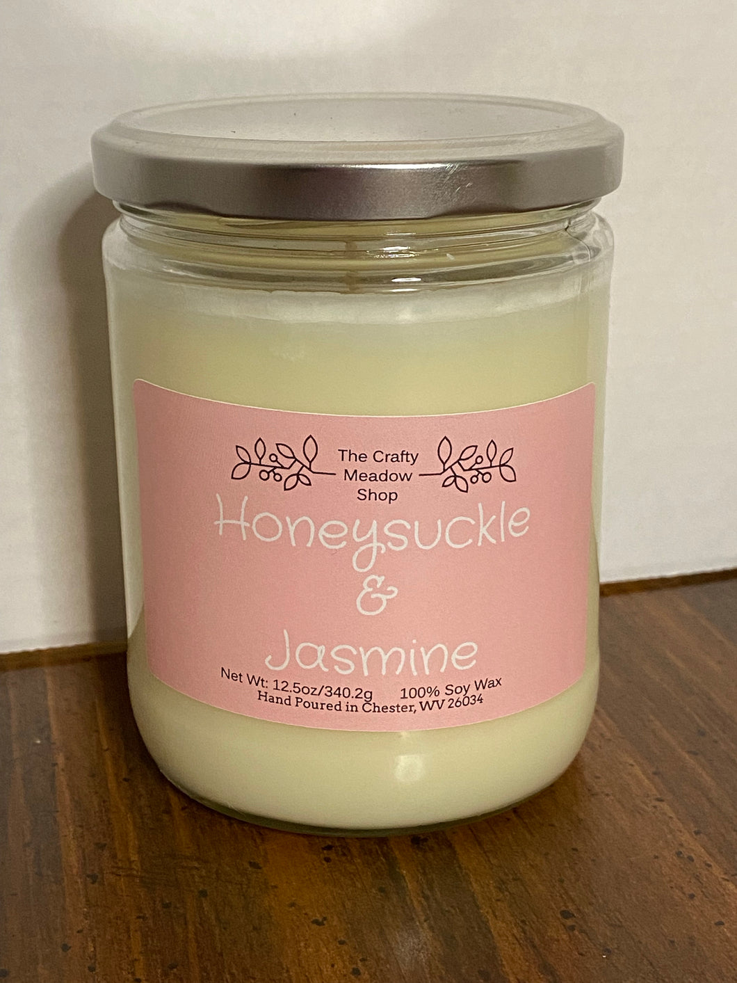 Honeysuckle & Jasmine 12.5oz Candle